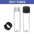 thumbnail image 4 of 8ml Clear Glass Vials, 15 Pack Sample Vials with Screw Cap Reagent Media Bottle with Labels Leak-Proof Liquid Sample Glass Vial for Lab Laboratory, 4 of 6