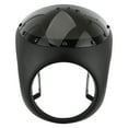 thumbnail image 1 of Headlight Fairing Wind Deflectors Windshield Fairing Motorcycle Windscreen Motorbike Accessories 7in Headlight Fairing Wind Deflector Windshield Universal For Motorcycle, 1 of 8