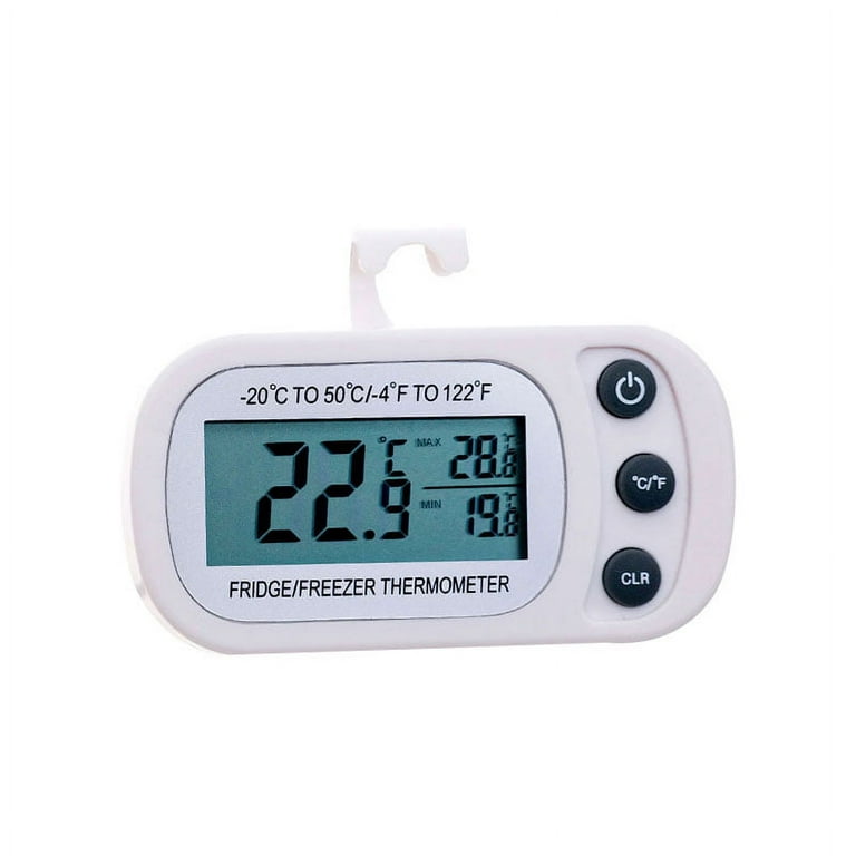 Freezer/Refrigerator/Fridge Digital Thermometer Alarm Maximum Minimum  History