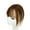 Light Brown, variant on viviaBella Hair Toppers for Women Clip in Human Hairpieces w/ Bangs Silk Base Closure Toupee Fringe for Loss Thinning Replacement Extensions for Straight Hair(5.1"*5.1" 12inch,Dark Brown)