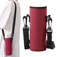 thumbnail image 4 of Water Bottle Sleeve, Water Bottle Carrier Bag With Adjustable Shoulder Strap, Insulated Neoprene Bottle Sling Holder Case Pouch Cover For Water Bottle Protection, 4 of 9