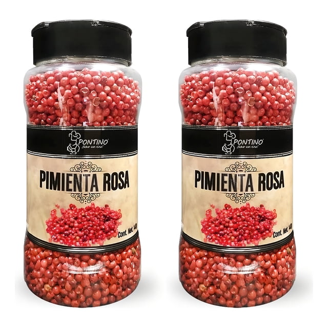 Pontino Pimienta Rosa 140 Gramos 2 Piezas