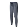 thumbnail image 4 of Styesk Men's Pants Men's Splicing Together Drying Sports Leisure Straight Leg Drawstring Pants Full Length Pants, 4 of 7