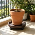thumbnail image 6 of Horivan Rolling Plant Caddy With Wheels Plastic Flower Pot Stand Mobile Tray For Indoor Outdoor Plants, 6 of 6