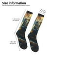 thumbnail image 2 of Fotbe Forest Meditating Tiger Calcetas Divertidas Estampadas para Hombre y Mujer, Calcetas de Algodón hasta la Rodilla para Caminar, Correr, Enfermería y Embarazo, 2 of 6