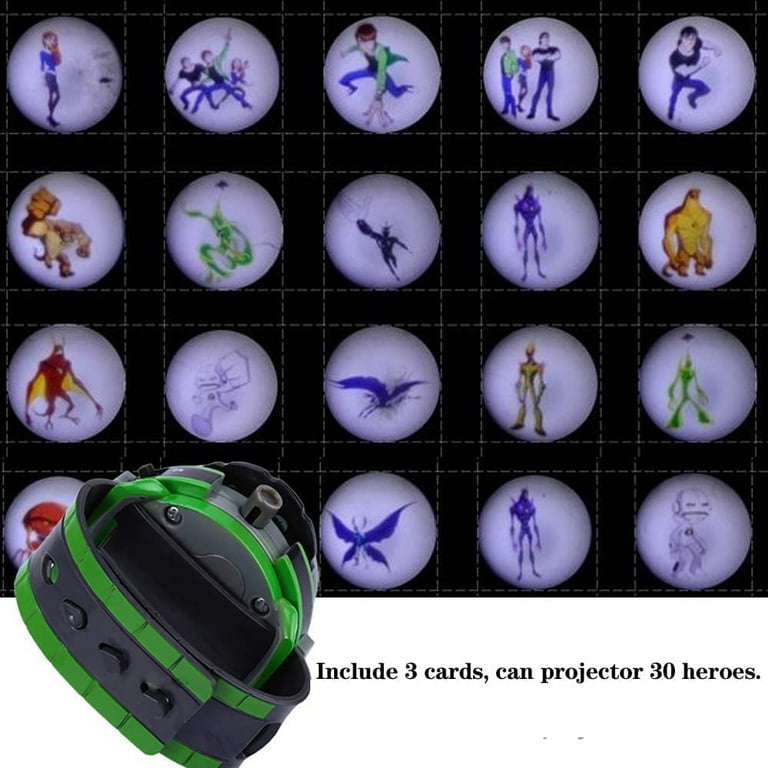 Matecam X1 Ben 10 Omnitrix Watch Toy, Adjustable Band, Alien Force