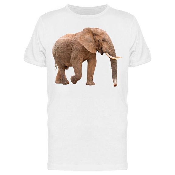 Reddish African Elephant Tee Men's -Image by Shutterstock