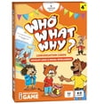 thumbnail image 1 of Tarjetas de conversación Clever Fox Play Who What Why para niños mayores de 4 años, 1 of 6