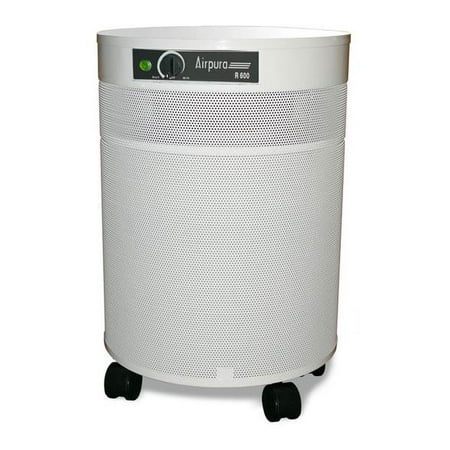 Air Purifier w True HEPA Filter in White