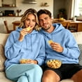 thumbnail image 4 of Bigetiay Womens Mens Snack Hoodie, Women'S Sweatshirt With Dog Pouch, Kangaroo Pouch Hoodie with Large Pocket Hoodie Fall Winter Clothes, Size XXXL, 4 of 6