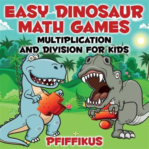 Pre-Owned Easy Dinosaur Math Games-Multiplication and Division for Kids (Paperback)