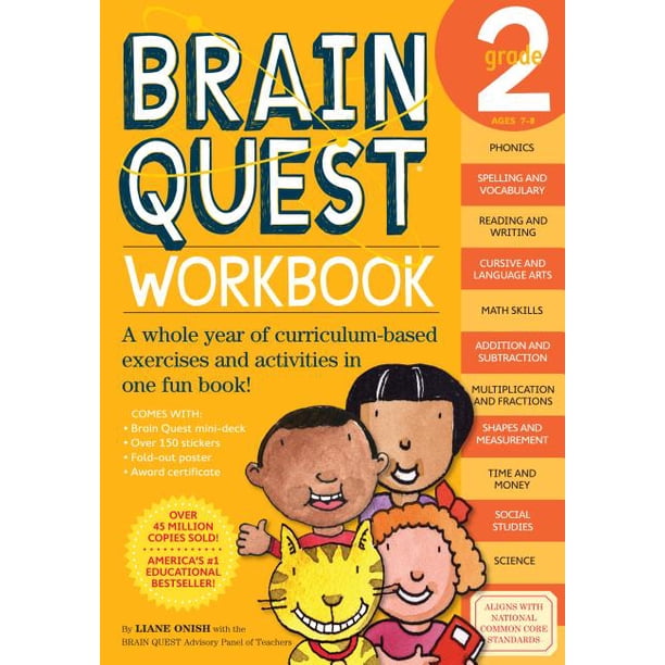 Brain Quest Workbook: Grade 2 - Walmart.com - Walmart.com