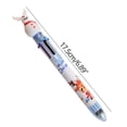 thumbnail image 2 of Ballpoint Pens,Gel Ink Pens Fine Point Writing Pen for Desk Work, Christmas Style 6-color Ballpoint Pen Manually Press Multi-color Ballpoint Pen Student Multi-function Oil Pen Christmas Gift 1ml, 2 of 8