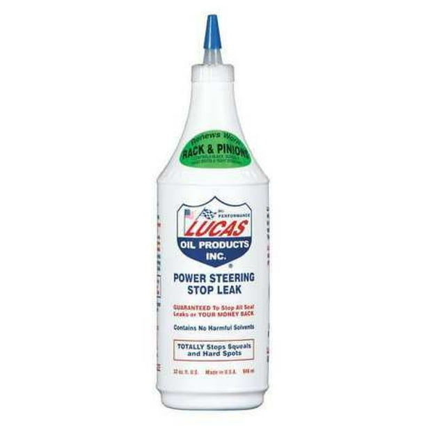 LUCAS 10011 Power Steering Fluid Sealer, Red, 32 Oz