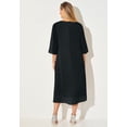 thumbnail image 2 of Catherines Women's Plus Size Midnight Dazzle Flyaway Dress, 2 of 6