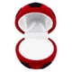 thumbnail image 4 of Caja para anillos de boda con forma de balón de fútbol, de terciopelo, ideal para compromisos, ceremonias de propuesta, bodas u ocasiones especiales, 4 of 8