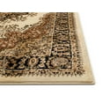 thumbnail image 4 of Well Woven Medallion Oriental Persian Area Rug Red Ivory, 4 of 6