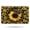 Black Butterfly Sunflower, variant on Black Butterfly Sunflower Pattern Bathroom Rugs Mat,Non Slip Microfiber Bathroom Rug,Rubber Backing,Soft Bathroom Mats for Bathroom Floor,Tub and Shower,17x27in(43x68cm)