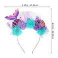 thumbnail image 2 of unbranded 1Jgo Accesorio Sirena Con Diadema Y Varita Para Decoracion Y Fiesta Color Surtido, 2 of 8