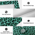 thumbnail image 6 of Green Leopard Print Outdoor Rug for Patio/Deck/Porch, Non-Slip Large Area Rug 3 x 5 Ft, Farmhouse Abstract Animal Patterned Indoor Outdoor Rugs Washable Area Rugs, Camping Rug Carpet Runner, 6 of 8