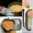 thumbnail image 5 of Yayeee Oven Mitts and Pot Holder Set of 2 Heat Resistant Kitchen Gloves Baking Hot Pad, Ocean Boat, 5 of 5