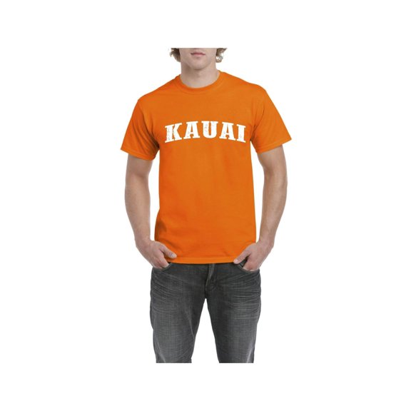 IWPF - Men's T-Shirt Short Sleeve, up to Men Size 5XL - Kauai Hawaii