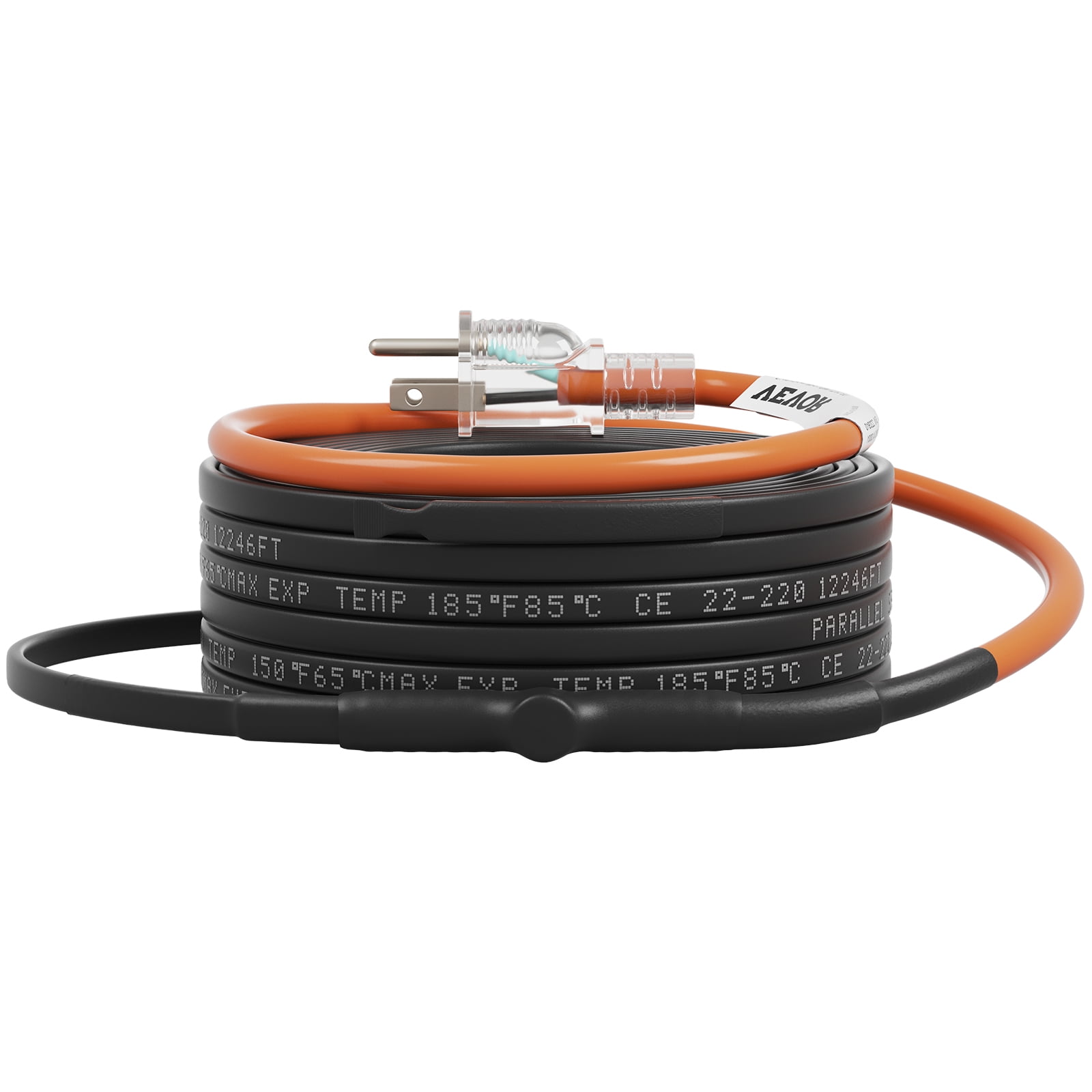 VEVOR 999-in x 30-ft Pipe Heat Cable at
