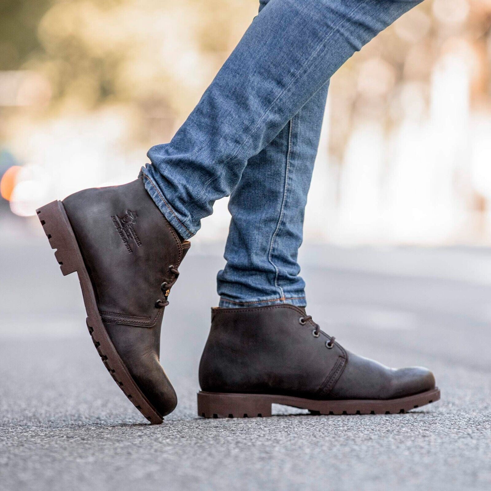 Havana Joe Panama Jack Ankle Chukka Boots Men EU 47 US 12 Lace Up Spain Red Mr Panama Jack Waterproof Havana Joe Boots in Vintage Napa main image 3