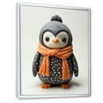 thumbnail image 2 of Designart "Penguin Toy Of Playfulness" Penguin Floater Framed Canvas Prints, 2 of 5