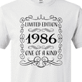 thumbnail image 4 of Inktastic Limited Edition 1986 One of a Kind T-Shirt, 4 of 5