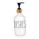 thumbnail image 2 of Dispensador de jabón líquido 500ml Contenedor de líquido Dispensador de ducha Botella de líquido para Platos Blancos, 2 of 9