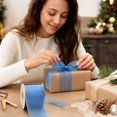 thumbnail image 7 of 2.5cm Solid Color Ribbon Christmas Gift Box Ribbon Decoration for Wrapping, 7 of 7