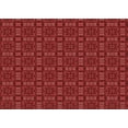 thumbnail image 1 of Ahgly Company Indoor Rectangle Patterned Lava Red Area Rugs, 2' x 3', 1 of 6