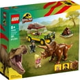 thumbnail image 3 of LEGO Jurassic Park Triceratops Research 76959 Jurassic World Toy Building Set, Fun Birthday Gift for Kids Aged 8 and Up, Featuring a Buildable Ford Explorer Car Toy, Dinosaur Figure and 2 Minifigures, 3 of 9