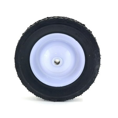 8-Inch Diamond Tread Steel Wheel - 60lb. Load-Rating, Replacement steel wheel By