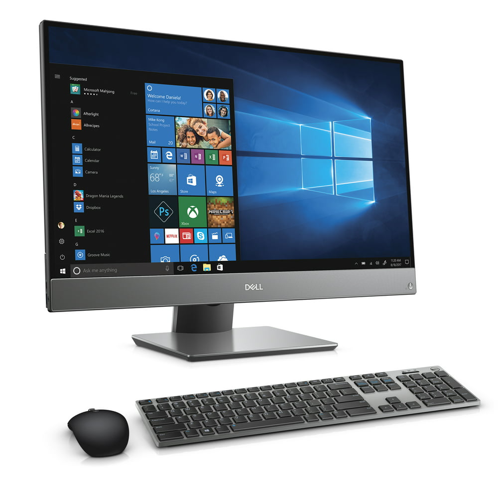 Dell Inspiron 7777 AIO Desktop, 27", Intel Core i5-8400T, Intel UHD