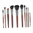 thumbnail image 4 of CTIRCHIU Nylon Wood Makeup Applicator 10Pcs Kit For Ladies Uniform Makeup Look, 4 of 8