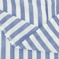 thumbnail image 7 of Coerni Girls Striped Shirts Short Sleeve Summer Kids Cotton Linen Shirt Aesthetic Button Down Loose Tops Lapel Fashion, 7 of 7