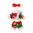 thumbnail image 2 of Ropa de muñeca de peluche Strade Fareast Limited disfraz educativo Traje De Abrigo Rojo para muñecas de 17 cm, 2 of 8
