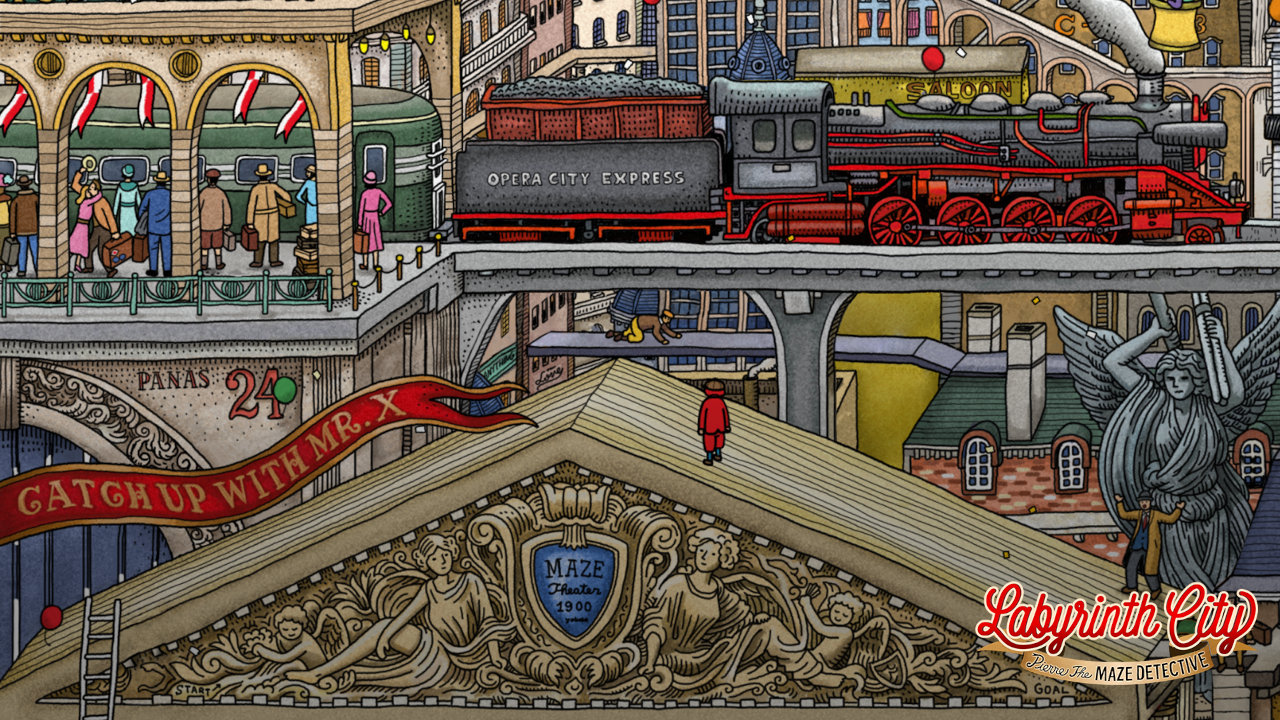 Labyrinth City Pierre the Maze Detective - Nintendo Switch [Digital]