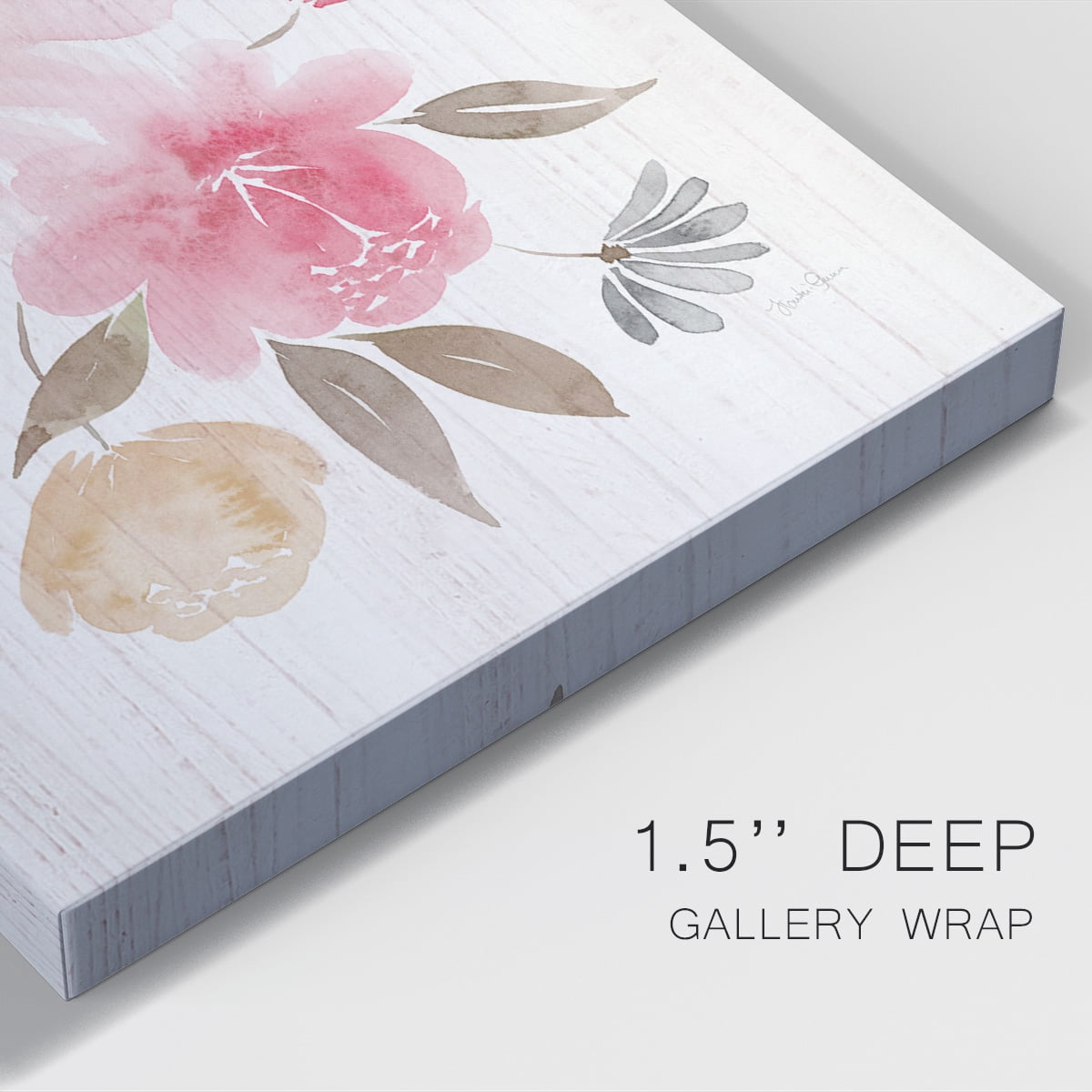 Loose Peonies II Premium Gallery Wrapped Canvas - Ready to Hang