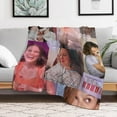 thumbnail image 6 of Beautiful Millie Bobby Brown Blanket Ultra Soft Flannel Fleece Blanket Stylish Bedroom Living Room Sofa Warm Blanket All Season Use 60"*80"（150 * 200cm）, 6 of 6