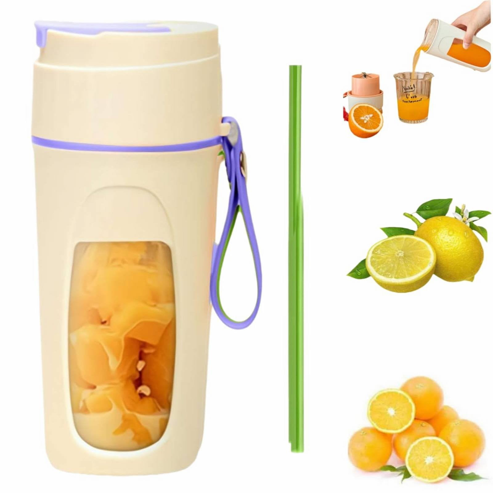 XKHZJL Portable Blender, Cordless, Personal Blender-for Shakes & Smoothies, BPA Free, Leakproof, USB-C Rechargeable, Ideal for Ice Blending, Juicing, and Food Processing, Convenient, and Versatile