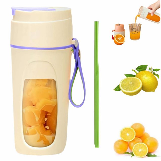 Clearance Items,npkgvia Water Cup,Kitchen Gadgets,Portable Cup USB Rechargeable Cup Mini Portable Personal For Shakes Fruit Vegetable Juicer Cup For Home Sport Outdoor Camping,Tea Cup,Purple