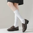 thumbnail image 6 of 2Pairs/3Pairs Women Slouch Socks Thick Boot Socks Soft Extra Long Knee High Scrunch Socks Size 5-10, 6 of 6