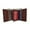 Burgundy, variant on New Mens Trifold Leather Wallet Multi Pockets Classic Style Card ID 1107 CF