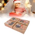 thumbnail image 4 of Caja de regalo de vacaciones diseño de ventana de estructura resistente Cajas de regalo de Navidad 8 piezas para boda ANGGREK Otros, 4 of 8