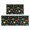 Game Controller Black Pattern-2, variant on Game Controller Black Pattern Anti Fatigue Kitchen Rugs Set Of 2, Non Slip Washable Decorative Floor Mats for Kitchen Sink Laundry, 17"x30" and 17"x47"