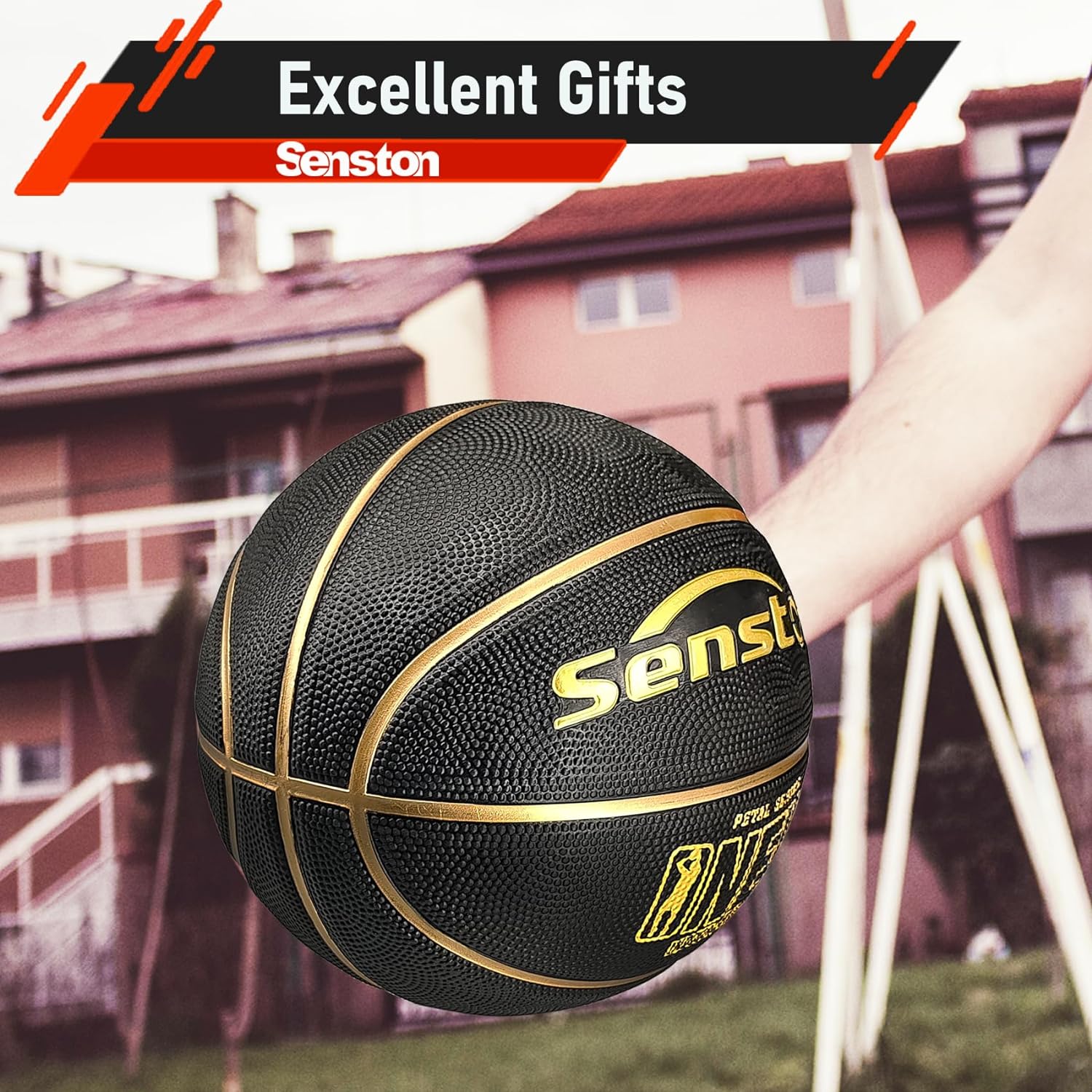 Senston Basketball Size 7 with Pump photo 4