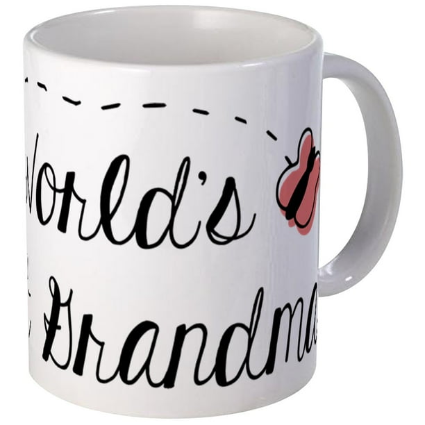 CafePress World's Best Grandma Unique Coffee Mug, Coffee Cup CafePress